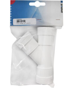 Alternative view of Scanpart 1190004046 Y-stuk Droger Wit Klemuitvoering