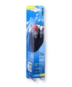 Scanpart Aansluitkabel 2tulp(m)-(m) 2.5m