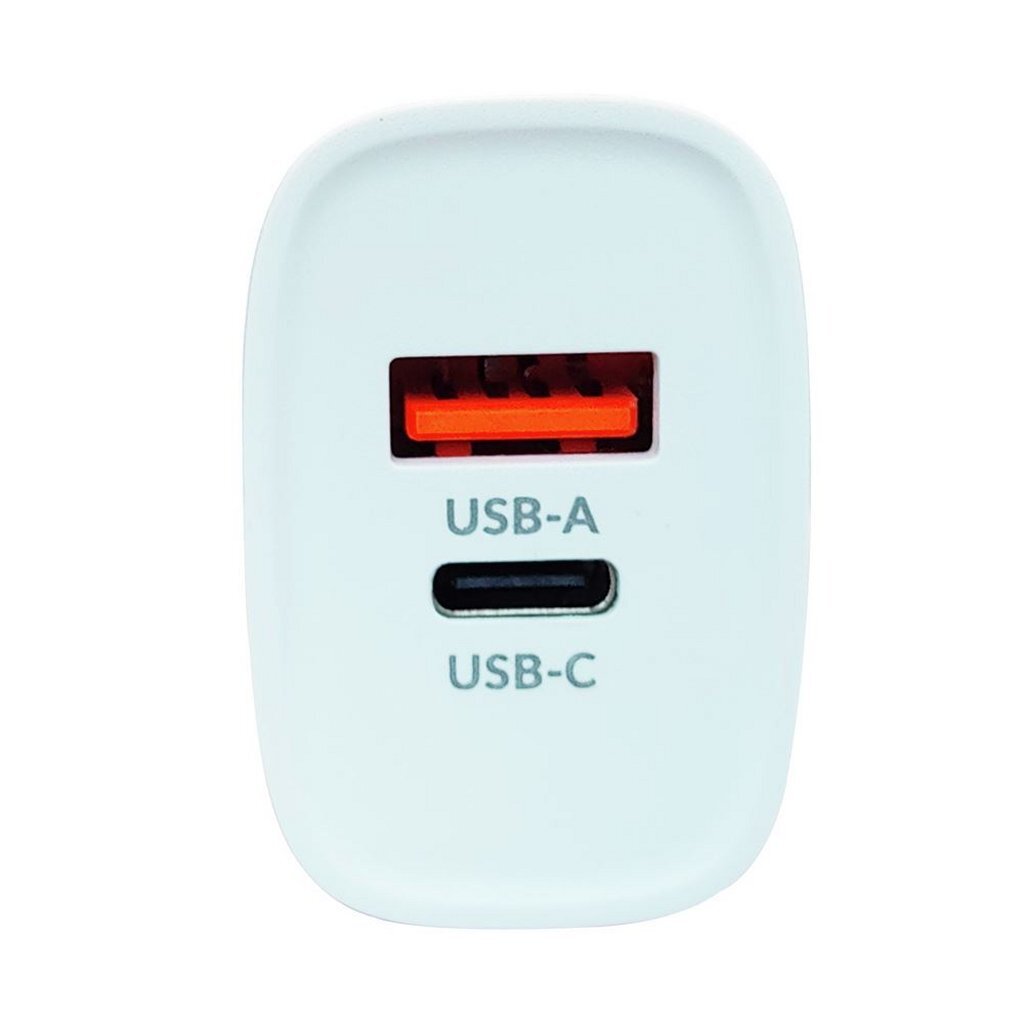 Scanpart GSM Lader USB-A en USB-C 25W Wit - Afbeelding 2