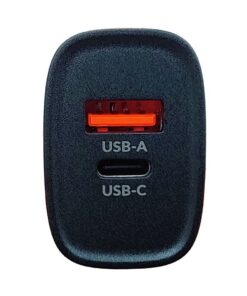 Alternative view of Scanpart GSM Lader USB-A en USB-C 25W Zwart
