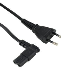 Alternative view of Scanpart Netsnoer Haaks Zwart 2.0m