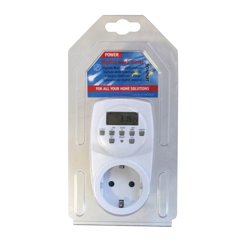 Scanpart Schakelklok Digi. Week Compact - Afbeelding 2