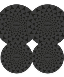 Alternative view of Scanpart Speed Inductiemat Set 2x20/2x26 cm Zwart
