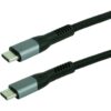 Scanpart USB C Laad en Data Kabel 1 m Zwart