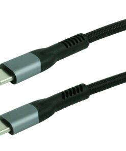 Scanpart USB C Laad en Data Kabel 2 m Zwart
