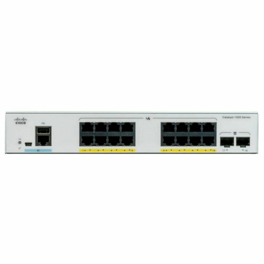 Schakelaar CISCO C1000-16T-2G-L