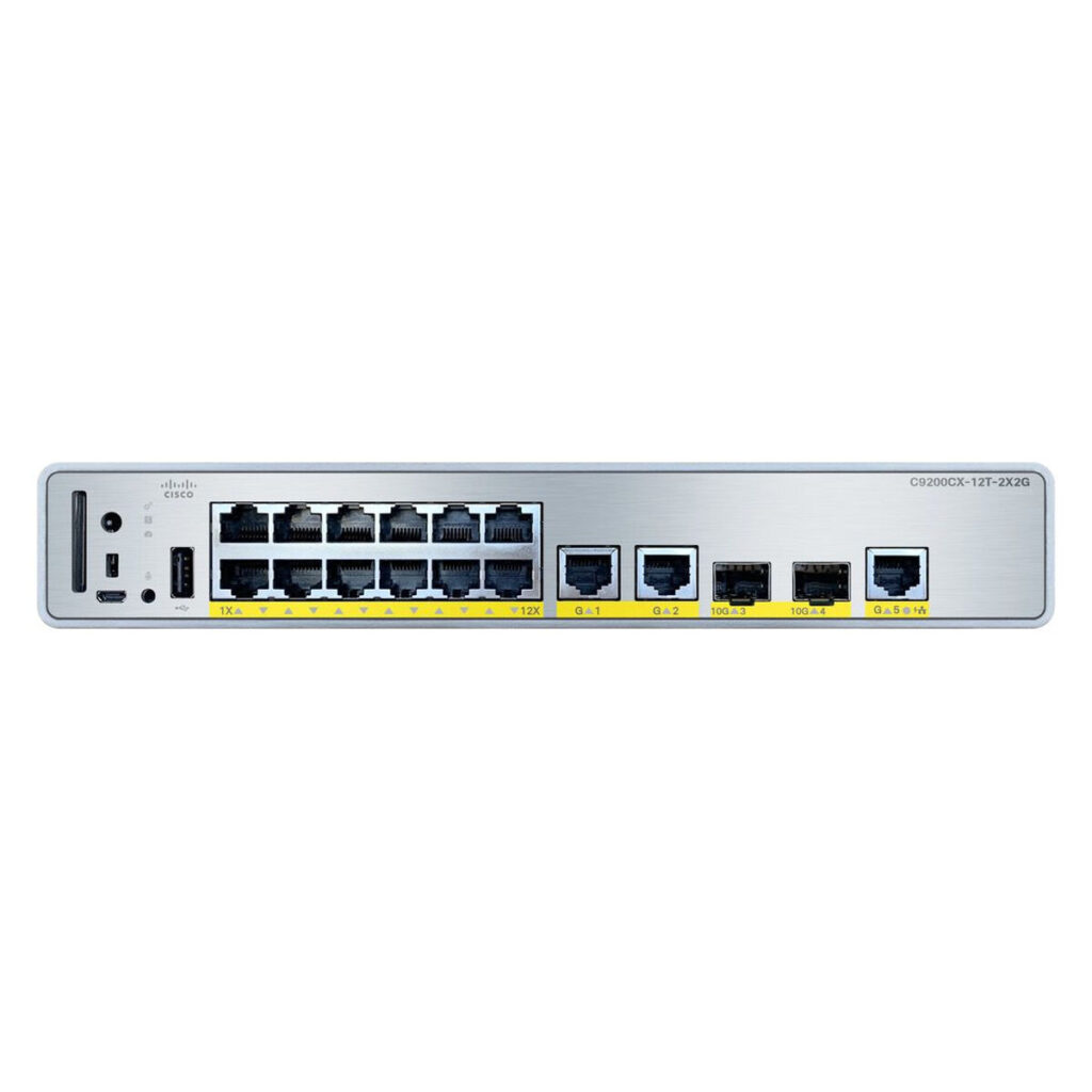 Schakelaar CISCO C9200CX-12T-2X2G-E