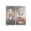 Schilderij DKD Home Decor 80 x 3 x 160 cm Abstract (2 Stuks)
