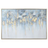 Schilderij Home ESPRIT Blauw Wit Abstract Modern 187 x 3,8 x 126 cm