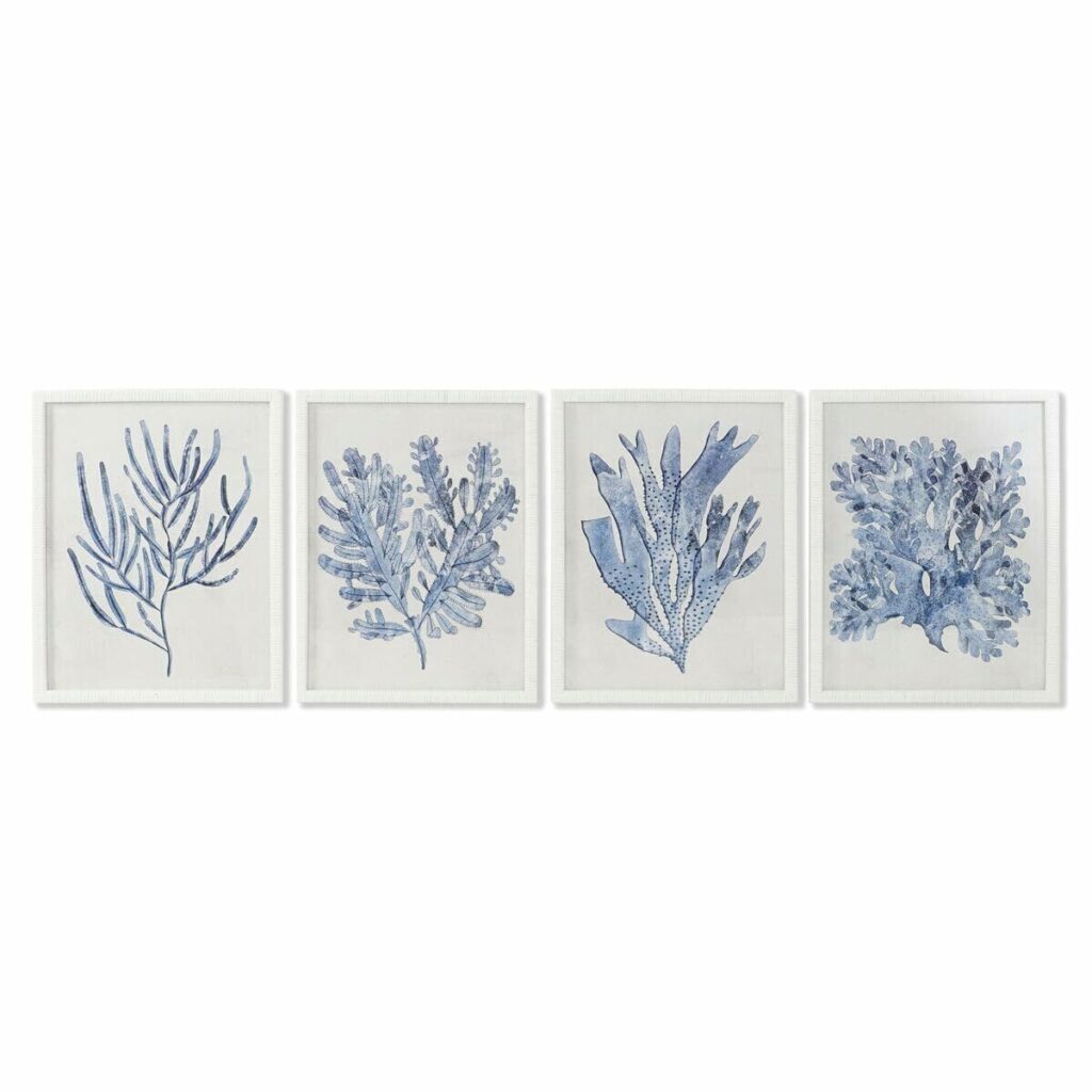 Schilderij Home ESPRIT Multicolour 4 Stuks