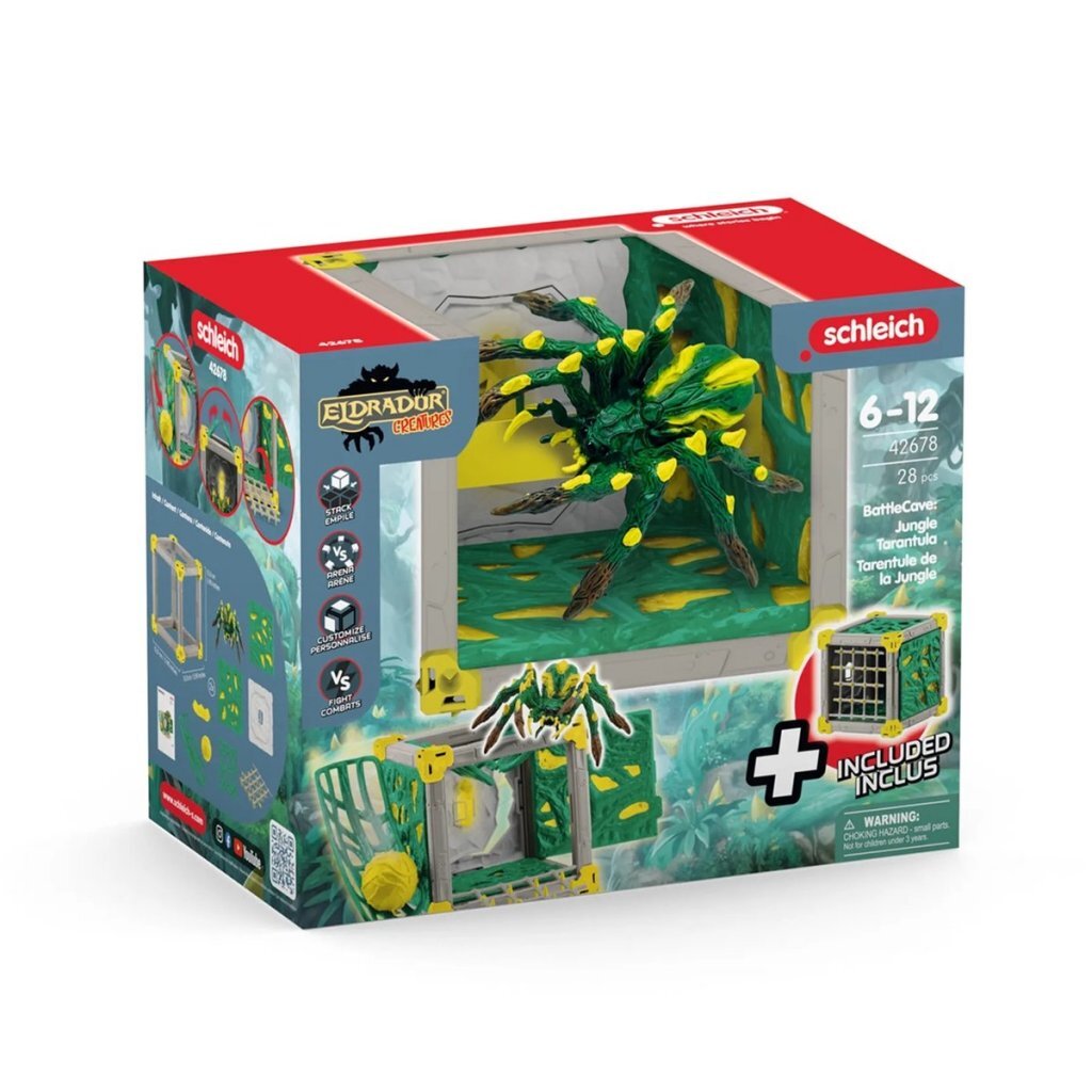 Schleich 42678 Eldrador Creatures BattleCave Jungle Tarantula