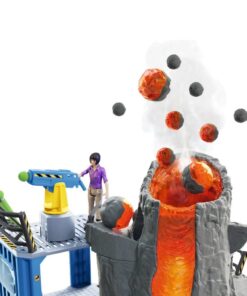 Schleich Dinosaurs Grote Vulkaanexpeditie + Licht en Geluid - Afbeelding 3