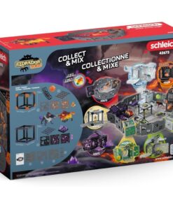 Alternative view of Schleich Eldrador Creatures BattleCave Arena Lava vs Schaduw
