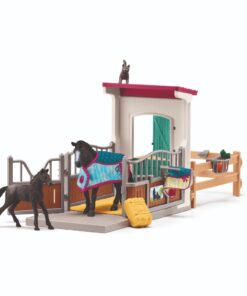 Schleich Horse Club Paardenbox + Merrie en Veulen