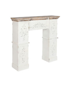 Schoorsteenfront Home ESPRIT Spar Hout MDF 120 x 29,5 x 116 cm