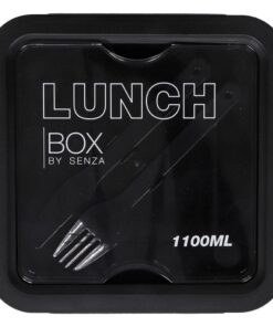 Senza Lunchbox 1100 ml Zwart - Afbeelding 3
