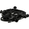 Simply Design P10 Waterdichte Prikkabel met 15 Fittingen 10M Zwart
