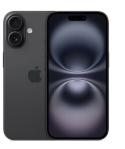 Smartphone Apple IPHONE 16 6,1" 128 GB 256 GB Zwart