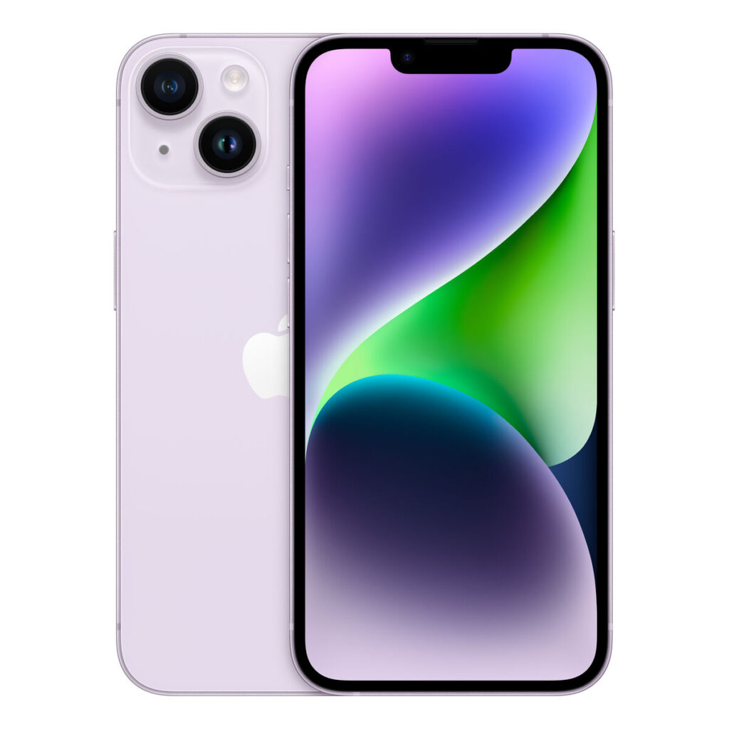 Smartphone Apple MPV03RX/A 6,1" A15 128 GB Paars