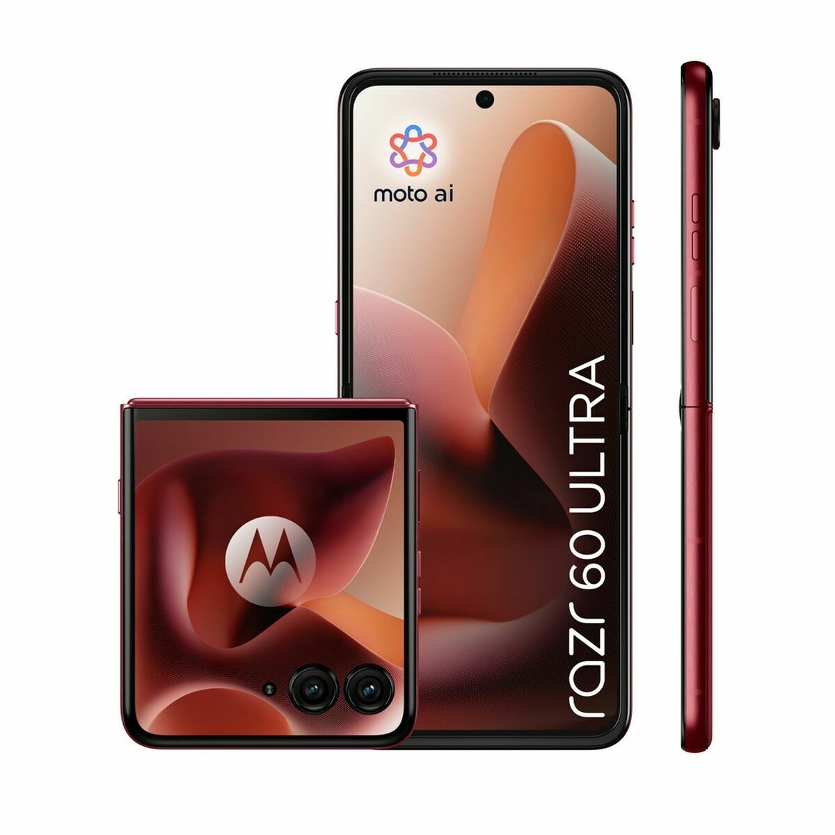 Smartphone Motorola razr 60 ultra Qualcomm Snapdragon 8 Elite 16 GB RAM 512 GB Bordeaux
