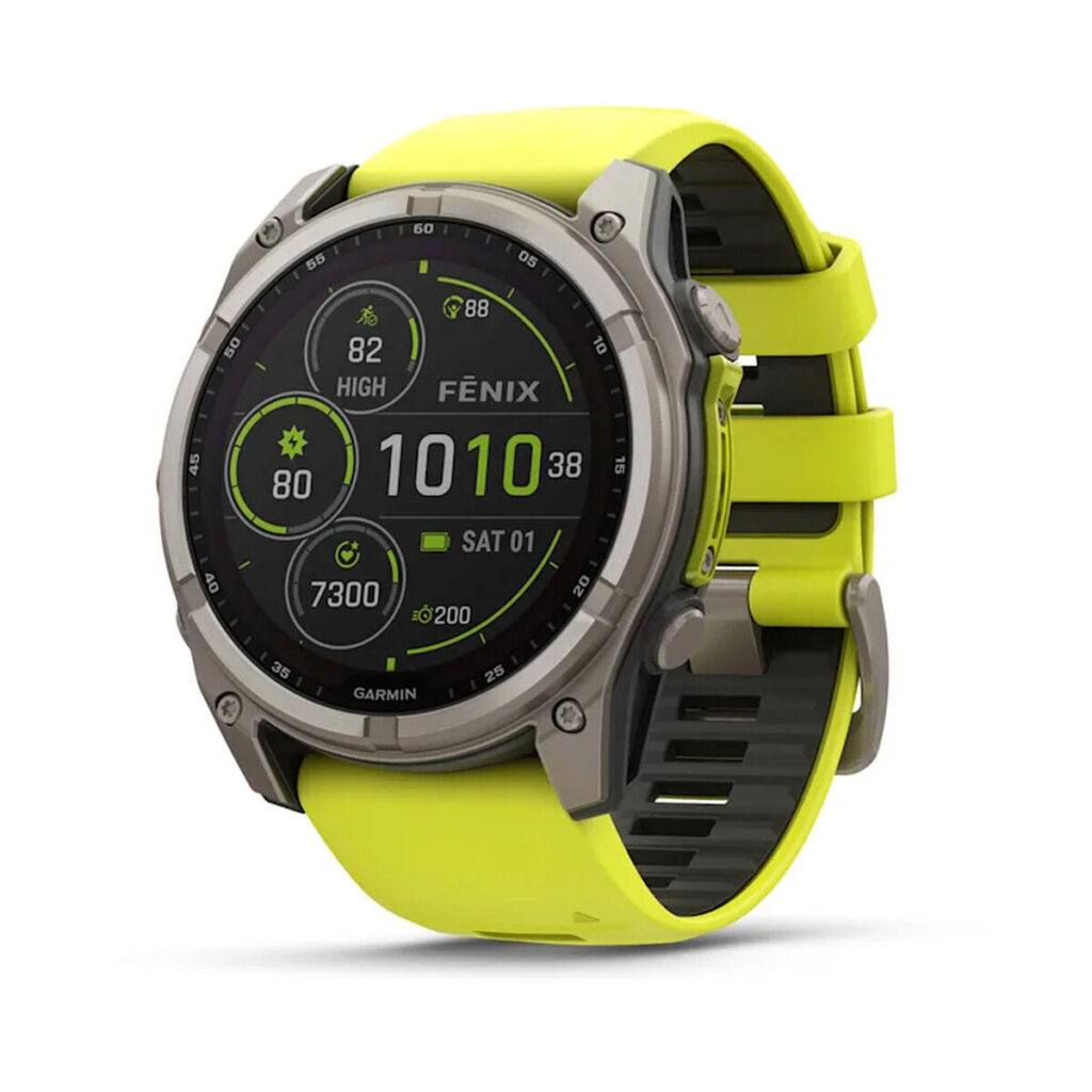 Smartwatch GARMIN 010-02907-21 Geel Grafiet Titanium 1,4" 51 mm Ø 50 mm