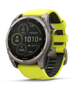 Smartwatch GARMIN 010-02907-21 Geel Grafiet Titanium 1,4" 51 mm Ø 50 mm