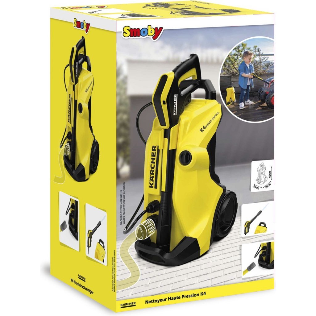 Smoby Kärcher K4 Hogedrukreiniger Geel/Zwart