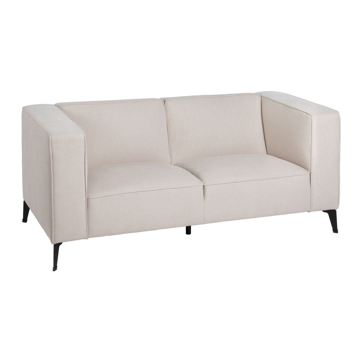 Sofa Zwart Crème Nylon Polyester 177 x 86 x 77,5 cm