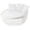 Solstol Dido 160 x 160 x 76 cm Cirkelvormig Wit