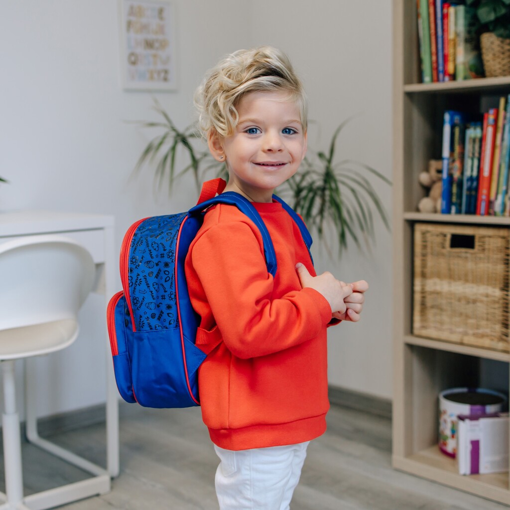 Spiderman Rugtas 30x25x10 cm Blauw/Rood - Afbeelding 3