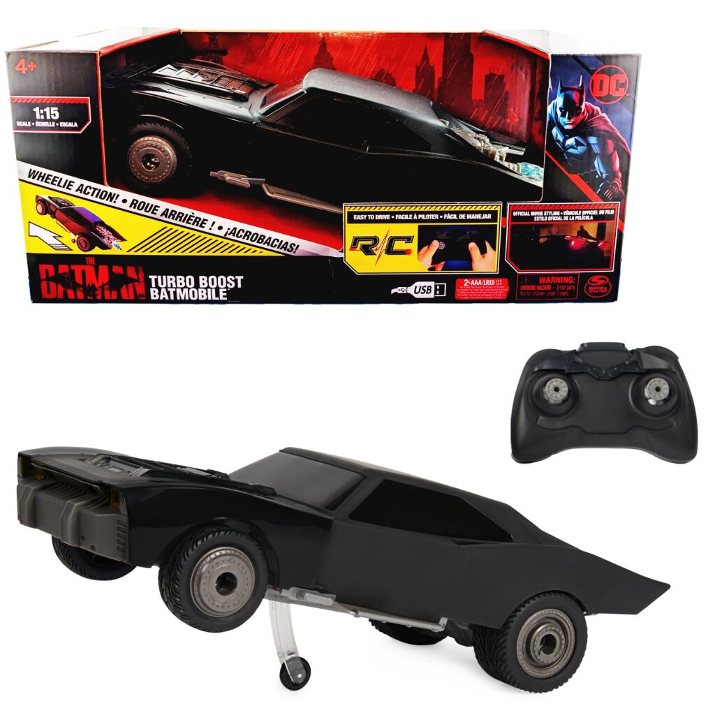 Spin Master Batman Movie Turboboost RC Batmobile 1:15