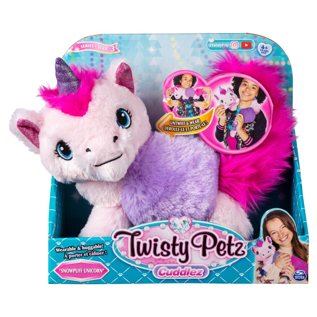 Spin Master Twisty Petz Eenhoorn Knuffel Cuddlez - Afbeelding 3
