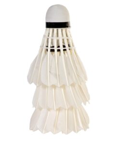 Alternative view of SportX Badmintonshuttles met Veren 3 Stuks Wit