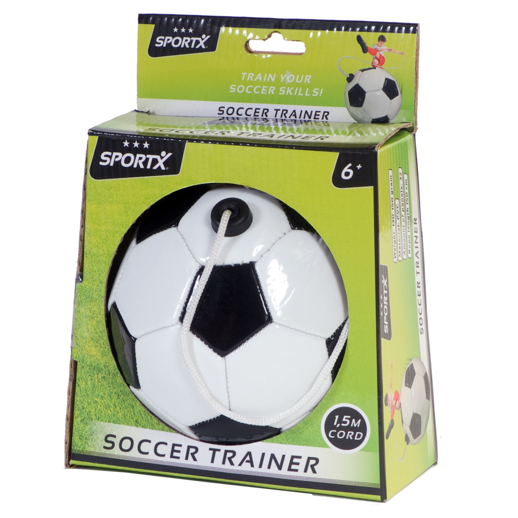 SportX Voetbaltrainer 140 gr + Koord 150 cm - Afbeelding 3
