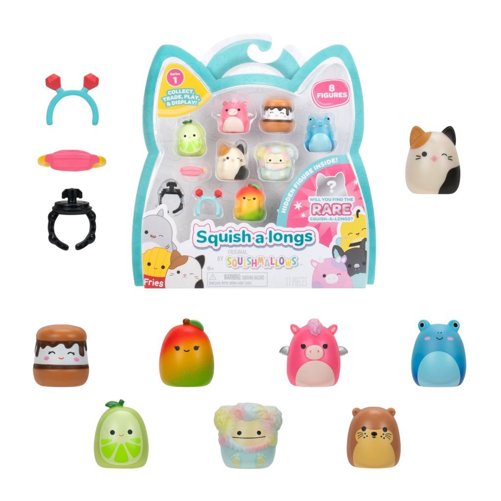 Squishmallows Squishalongs 8 Stuks - Afbeelding 2
