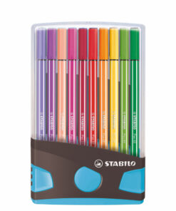 Stabilo Pen 68 in 20 Kleuren Antraciet/Blauw