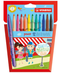 Stabilo Viltstiften Power Stiften 12 Stuks