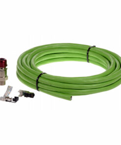 Stevige UTP-netwerkkabel categorie 6 Axis 01543-001 Groen 10 m