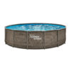 Summer Waves Zwembad Active Frame 457 X 106 Cm Dark Double Rattan + Filterpomp