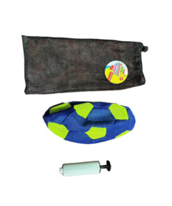 Summertime Opblaasbare Bal met Pomp Blauw/Groen - Afbeelding 3
