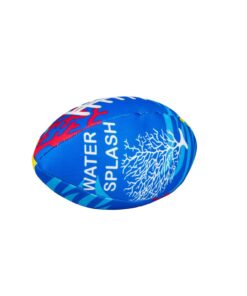 Summertime Soft Water Splash Mini Rugbybal Geel/Blauw - Afbeelding 3