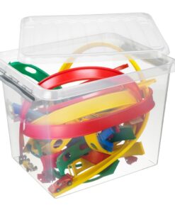 Sunware Q-Line Opbergbox 52L Transparant/Grijs - Afbeelding 3