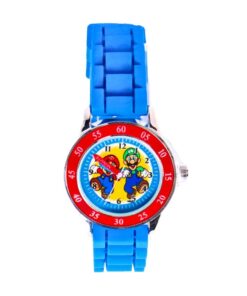 Super Mario Time Teacher Horloge Blauw/Rood - Afbeelding 3