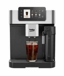 Superautomatisch koffiezetapparaat BEKO CEG7348X Zwart Grijs Zilverkleurig
