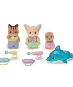 Alternative view of Sylvanian Families 5749 Trio Peutervriendjes Zwembad Fun