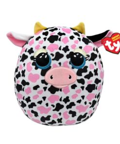 TY Squish a Boo Knuffekussen Koe Milkshake 20 cm