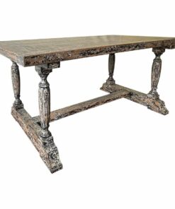 Tafel Alexandra House Living Bruin 90 x 80 x 180 cm