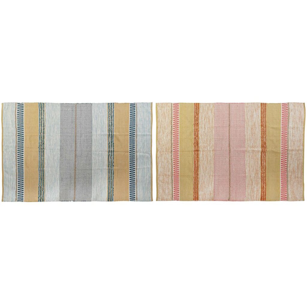 Tapijt DKD Home Decor Polyester Multicolour Modern 200 x 290 x 1 cm (2 Stuks)