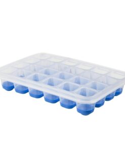 Tefal Masterseal IJsblokjesdoos voor 24 IJsblokjes Blauw/Transparant - Afbeelding 3