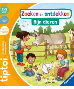 Tiptoi Boek Zoeken en Ontdekken Mijn Dieren